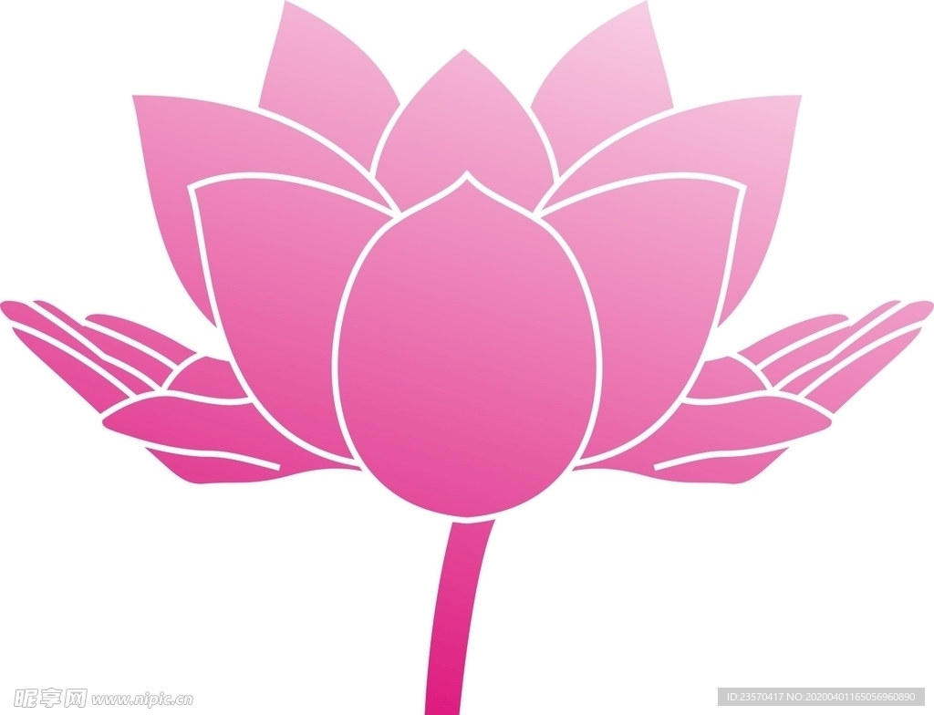 手护莲花