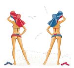 沙滩女人