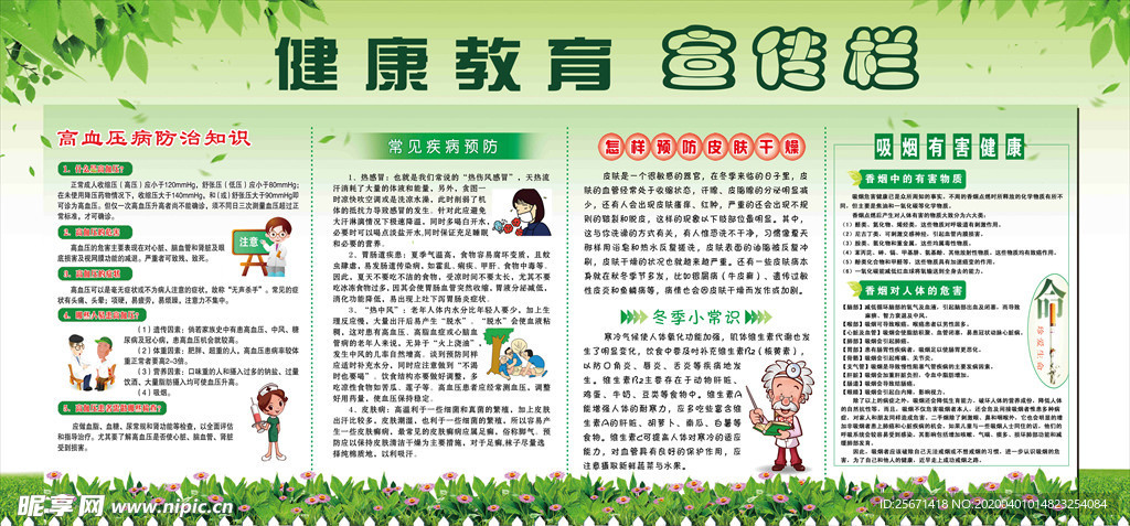 健康教育宣传栏