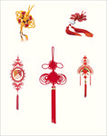 中国结免扣素材