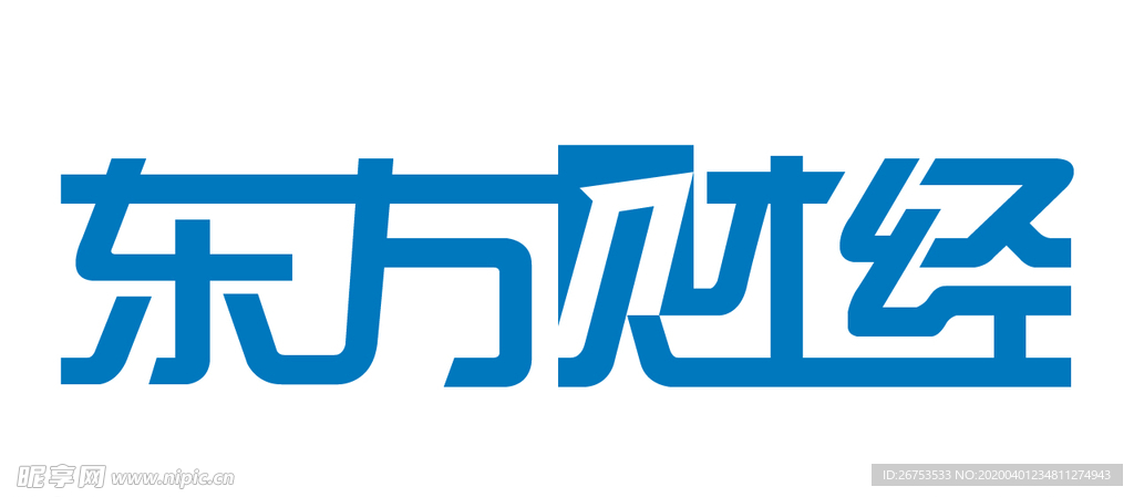 上海东方财经频道 台标LOGO