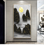 夜景玄关画