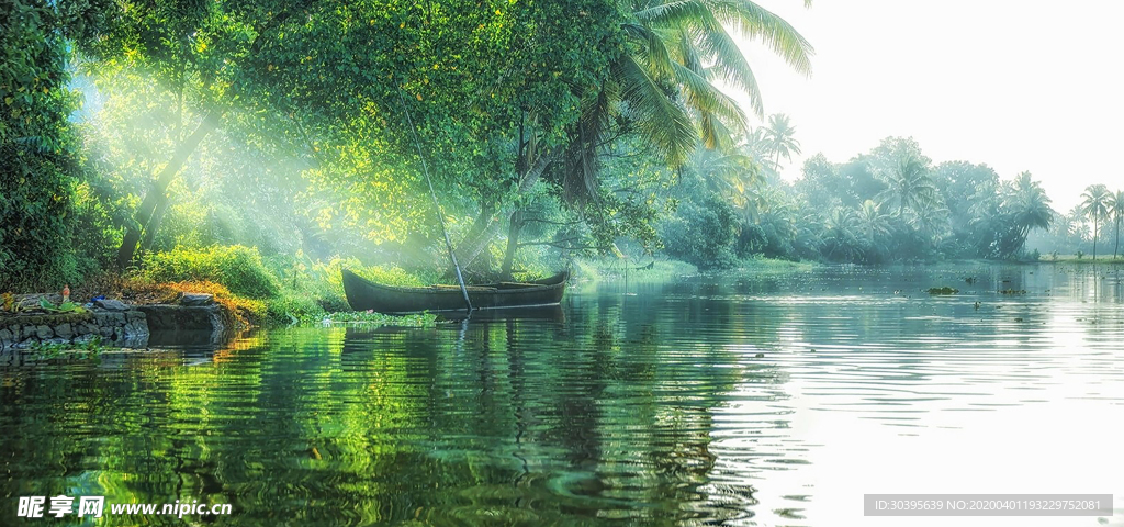 绿色背景