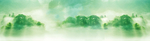 绿色背景