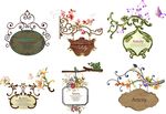 时尚边框花纹