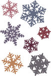 雪花花边花纹