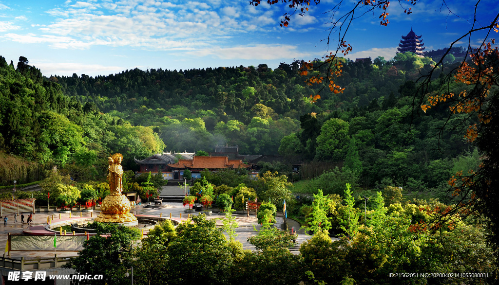 灵泉寺风景