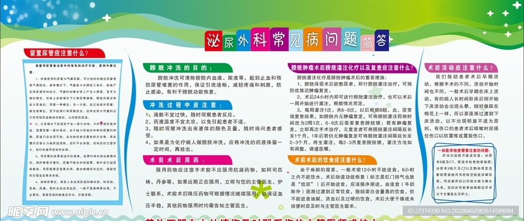 泌尿外科常见问题简答