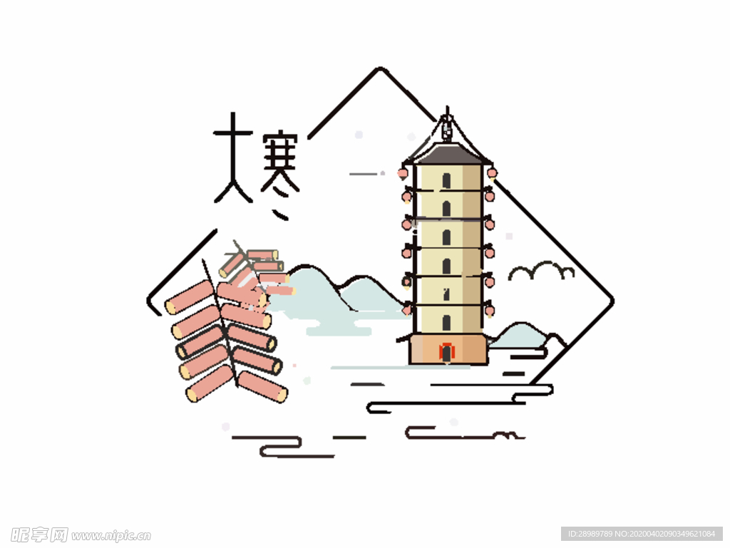 大寒元素