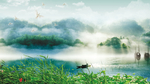 绿色背景