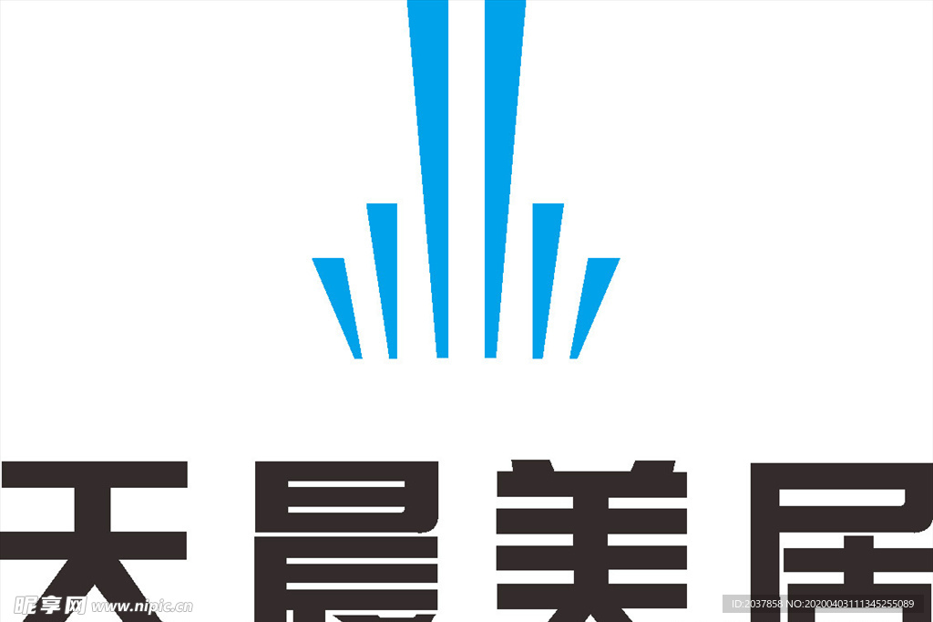 天晨美居 公司 企业 LOGO