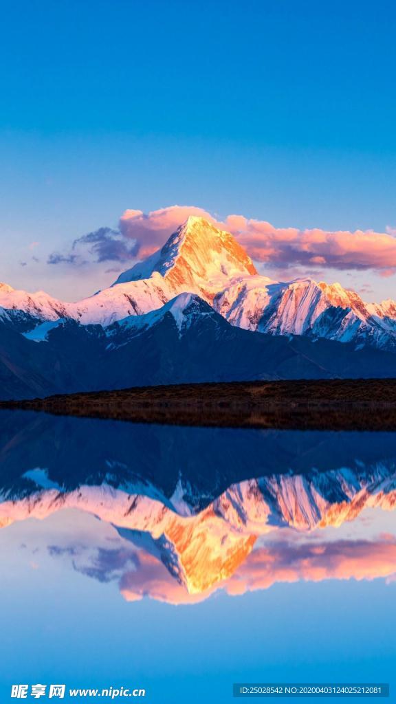 雪山风景手机高清壁纸