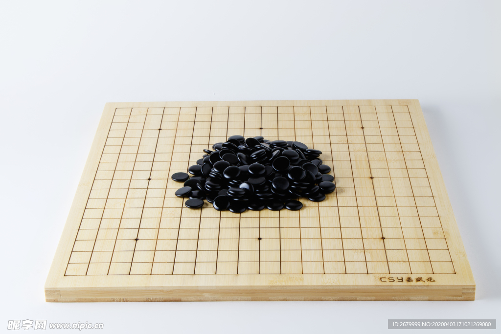 棋盘　棋籽　围棋　围棋籽