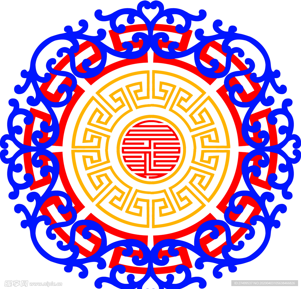 蒙古花