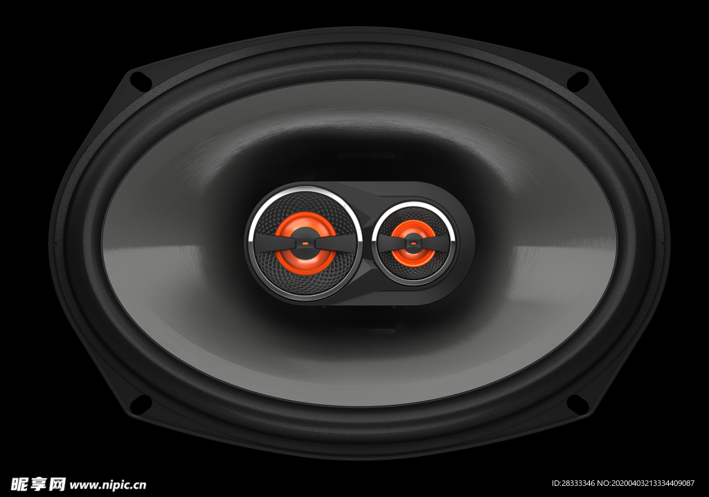 汽车加装音响扬声器低音喇叭