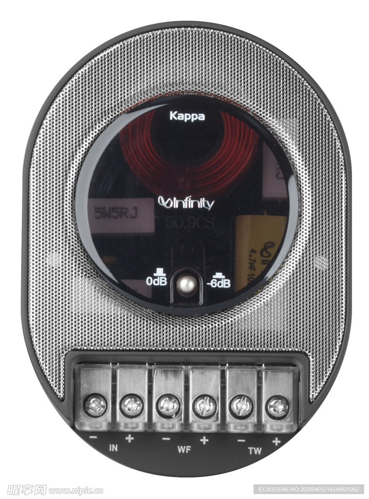 汽车加装音响扬声器低音喇叭内部