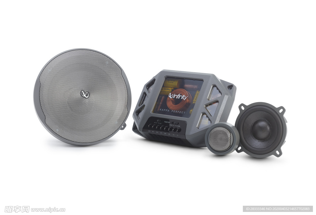 汽车加装音响扬声器低音喇叭高音