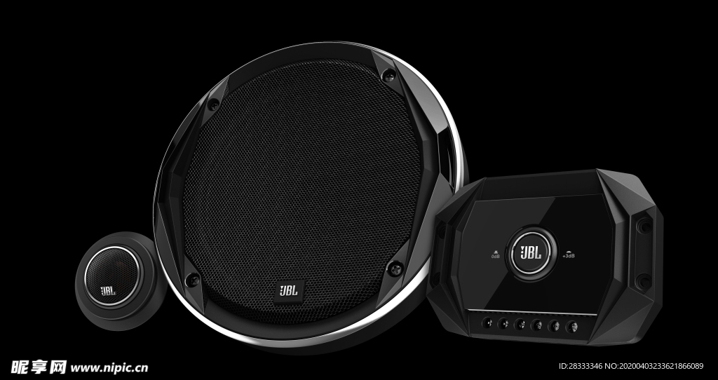 汽车加装音响扬声器低音喇叭