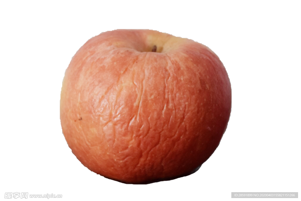 皱纹苹果坏苹果水果