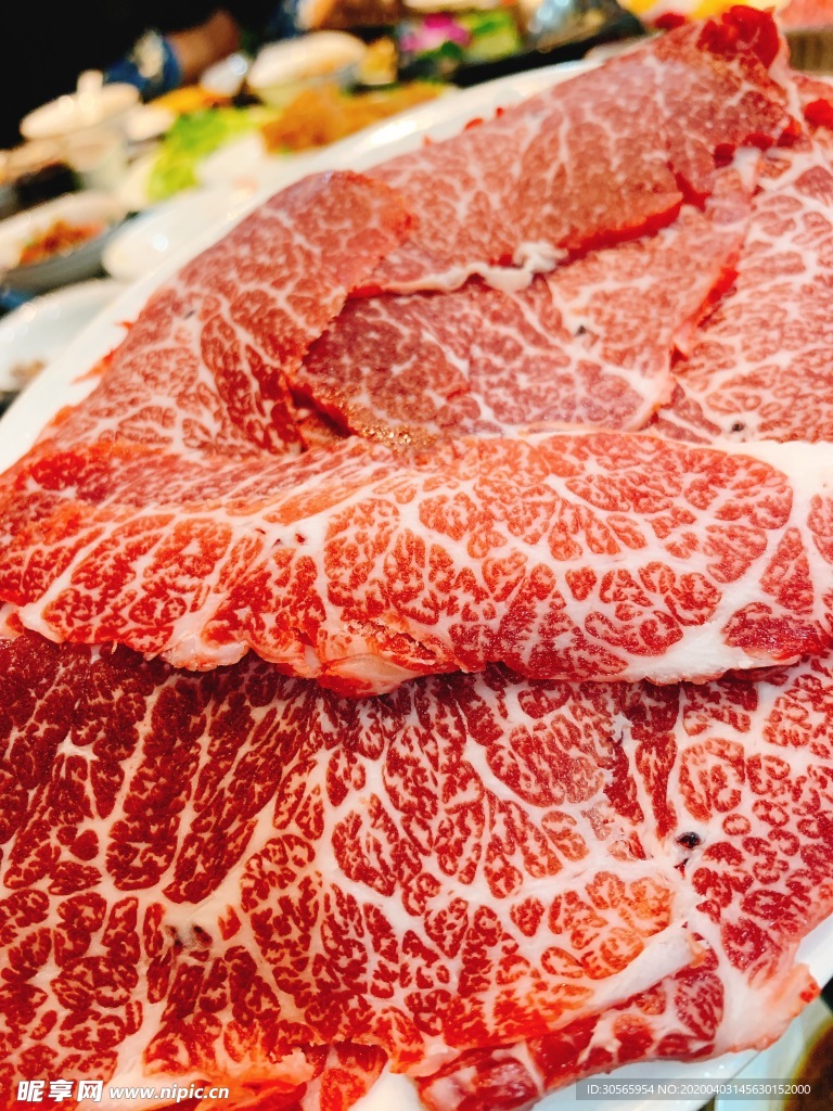 五花嫩牛肉