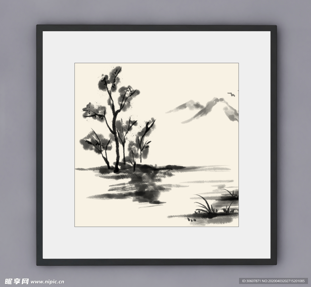 水墨画