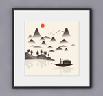 水墨画
