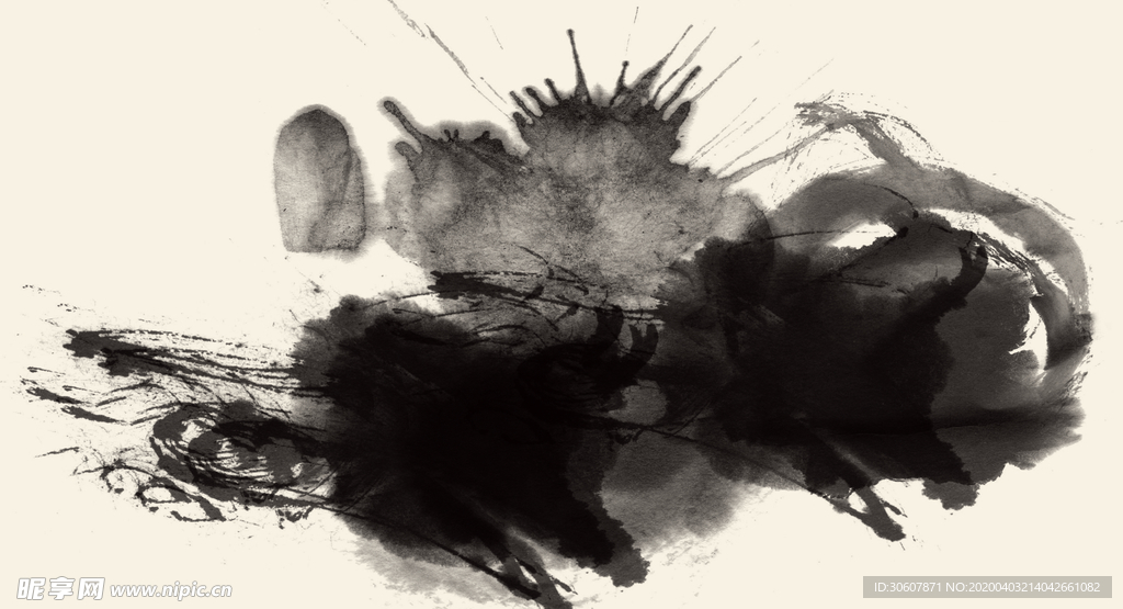 水墨画