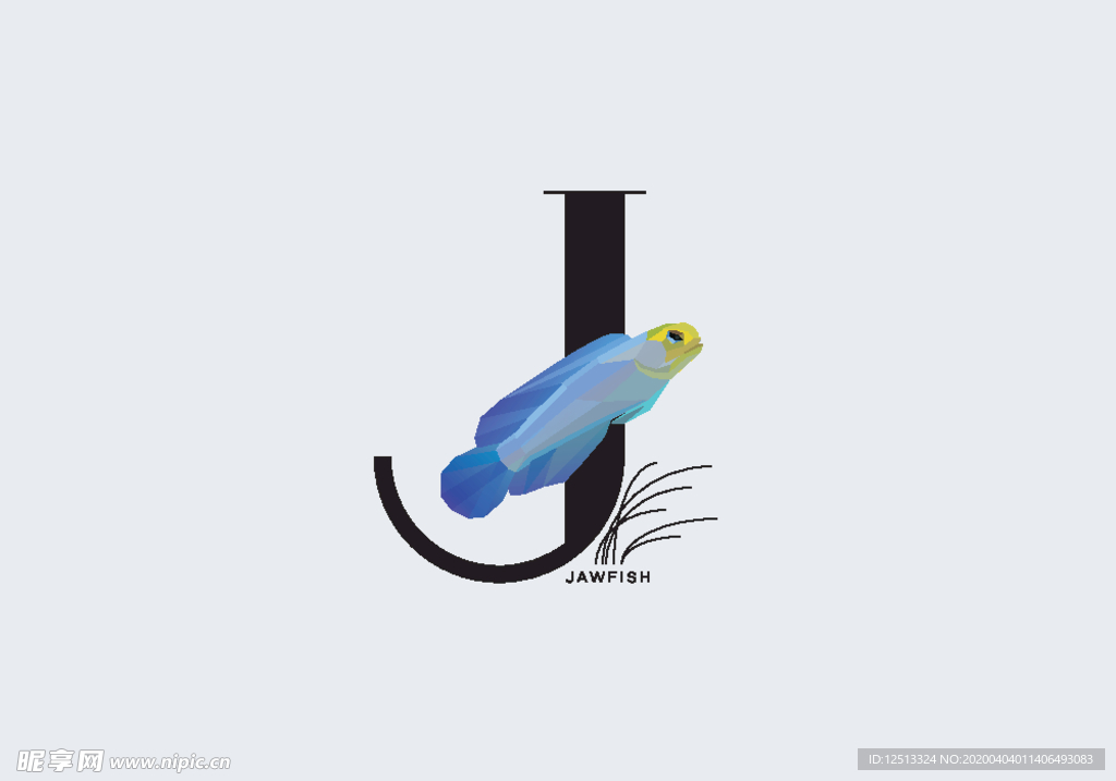 字母J