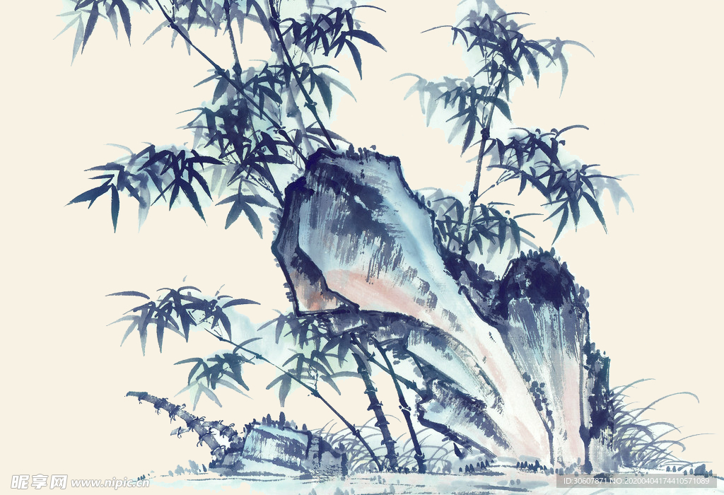 水墨画