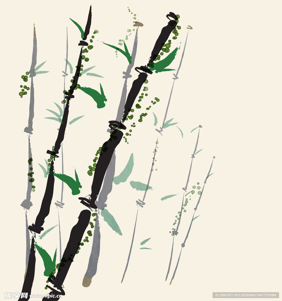 水墨画