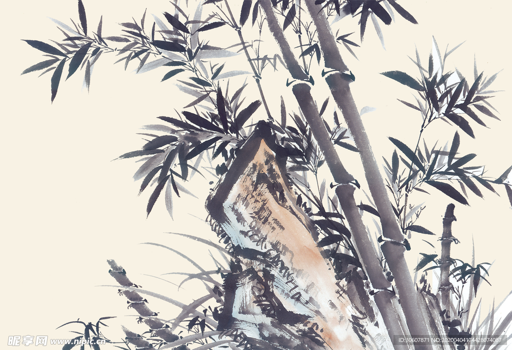 水墨画