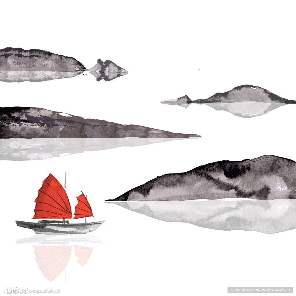 水墨画