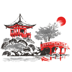 水墨画