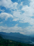 白云蓝天 山水