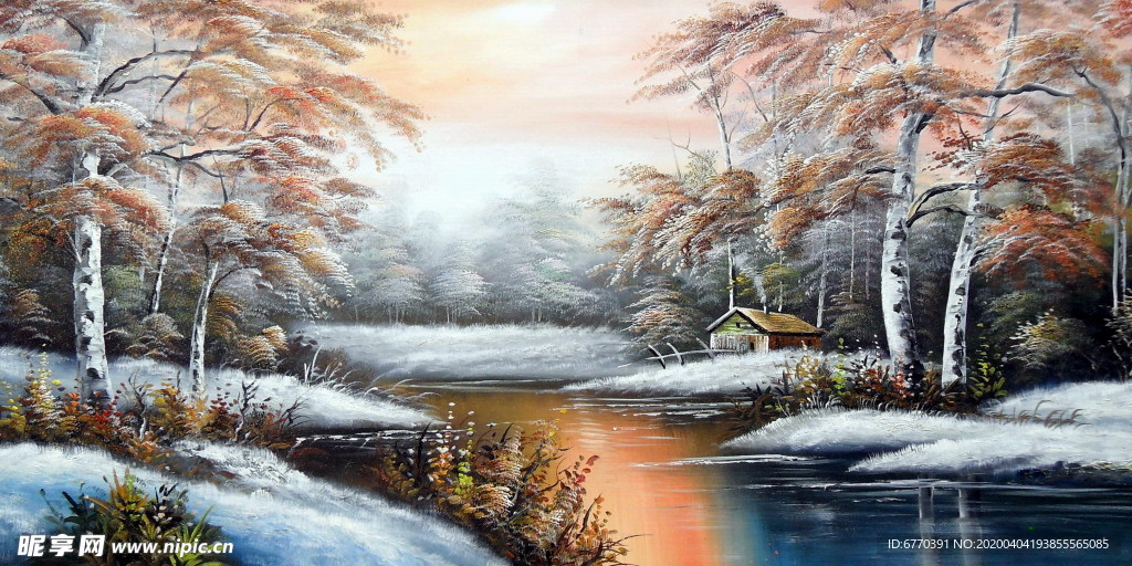 油画