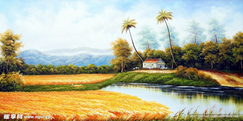 油画