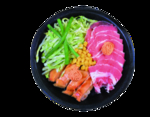 烤牛肉照烧鸡排双拼