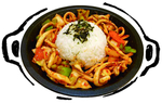 鱿鱼拌饭