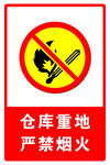仓库重地 禁止烟火