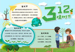 植树节小报