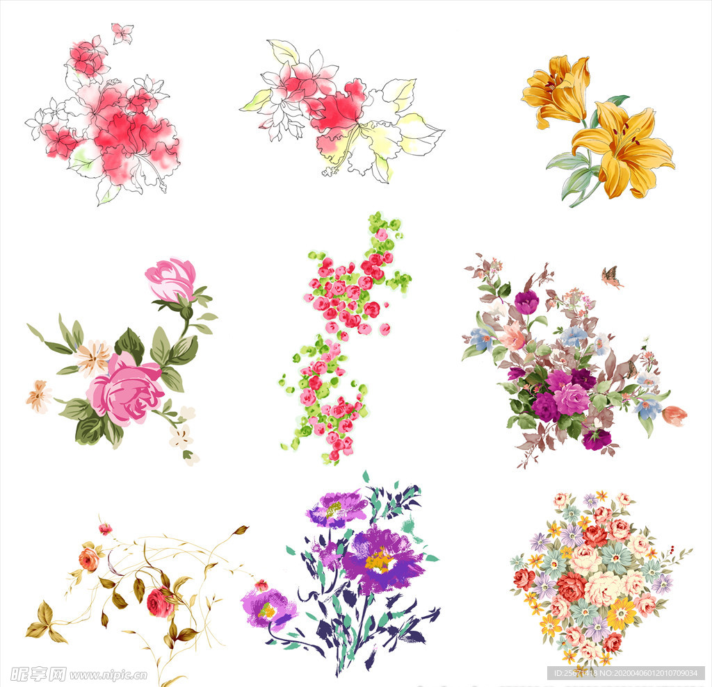 花