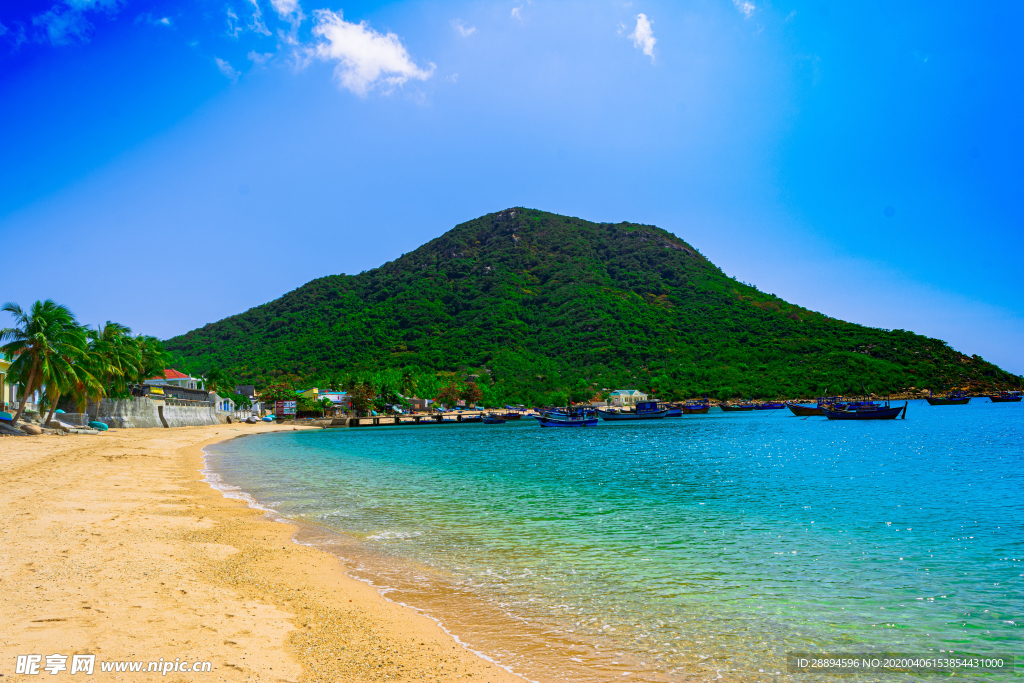 美丽的海滩