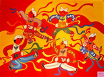 陕西农民画