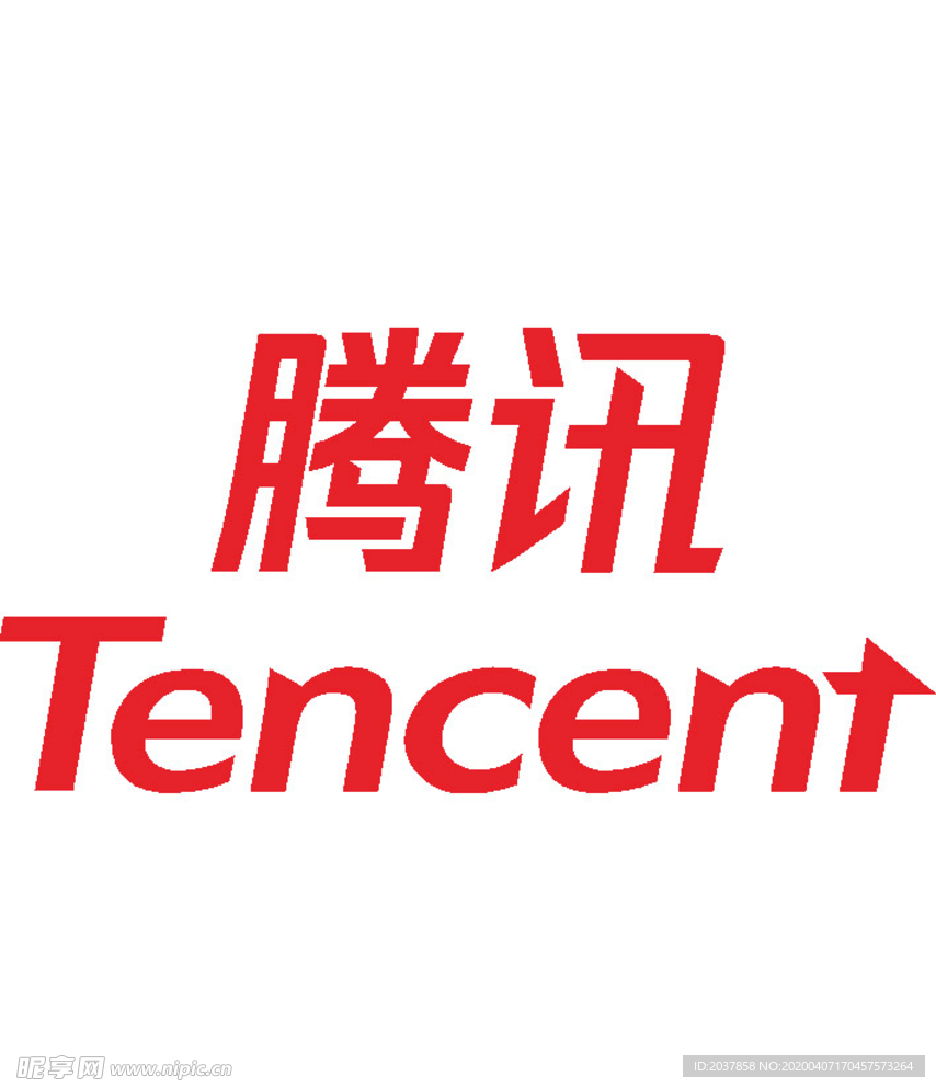 腾讯 LOGO 标志 商标 图