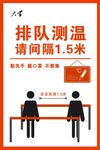 排队测温