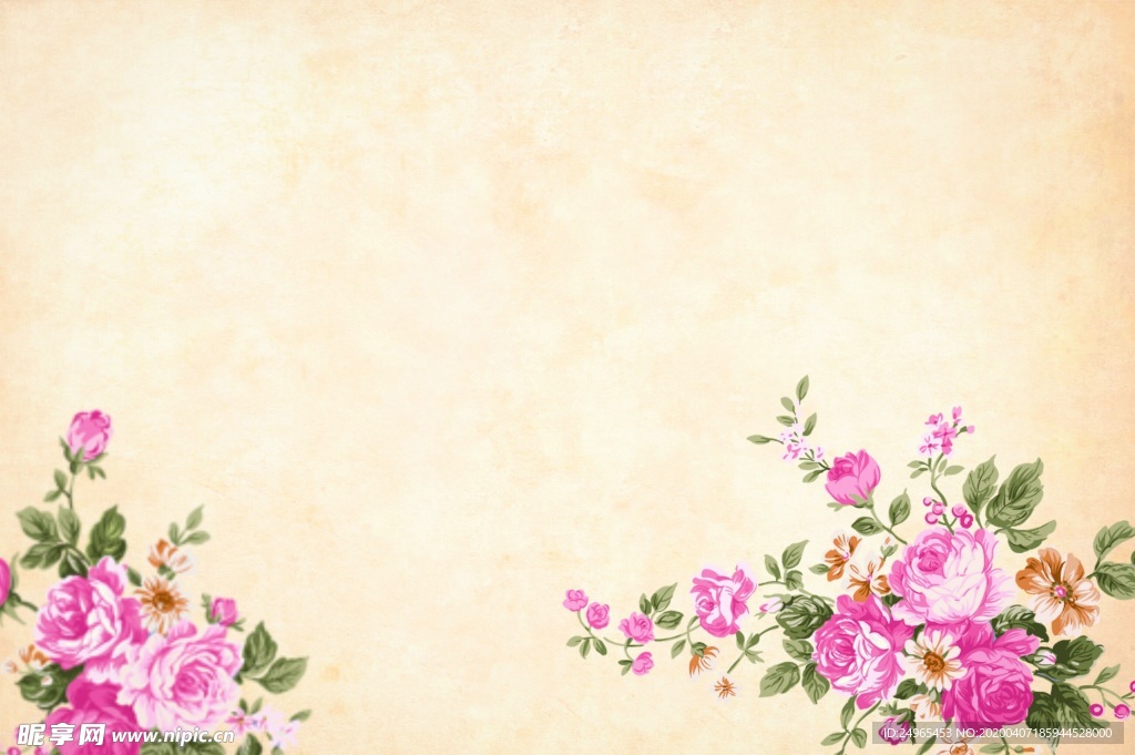 花纹花朵背景图