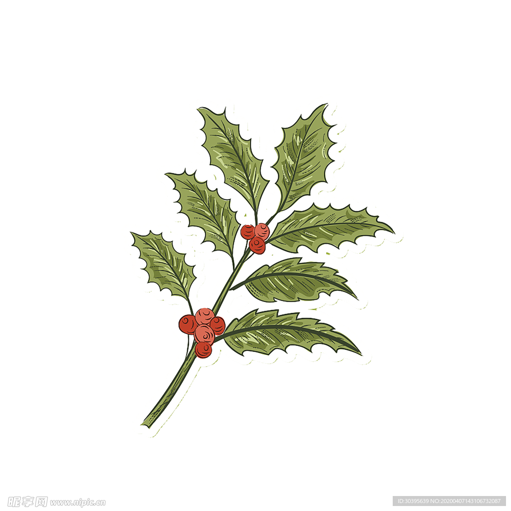 绿色相框