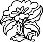 花纹花朵