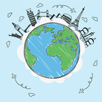 地球村海报