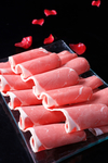 高清肥牛羊肉卷火锅原料食材